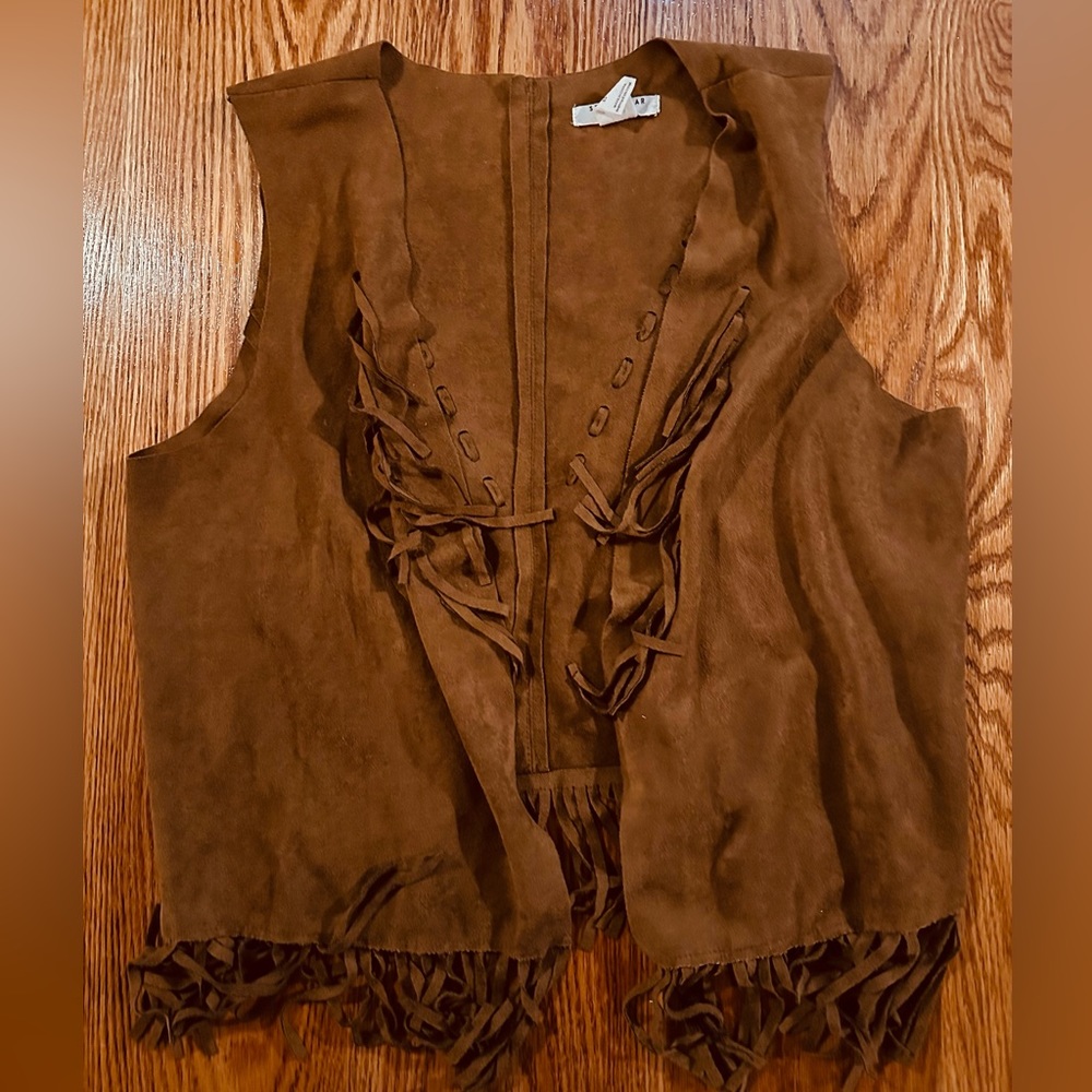 Streetwear Society Western Fringe Vest